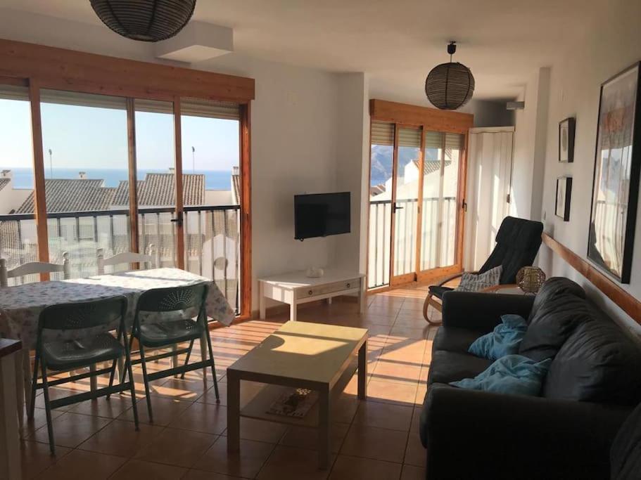 Atico-Duplex Con Vistas Al Mar Y Casco Antiguo En Alteaアパートメント エクステリア 写真
