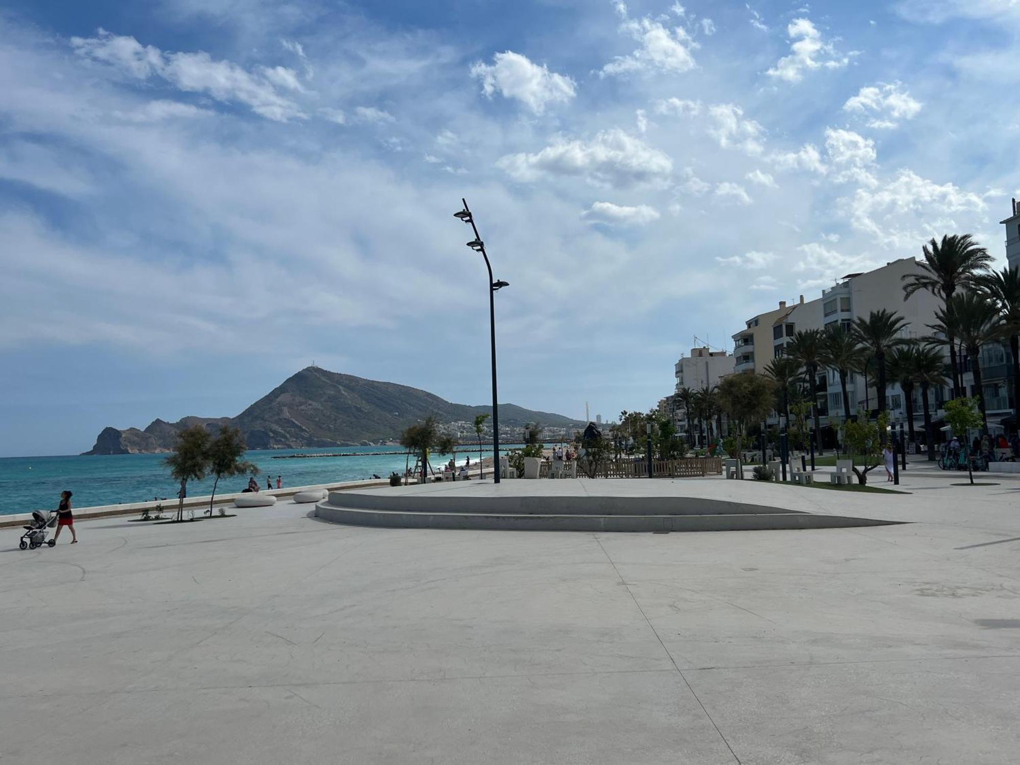 Atico-Duplex Con Vistas Al Mar Y Casco Antiguo En Alteaアパートメント エクステリア 写真